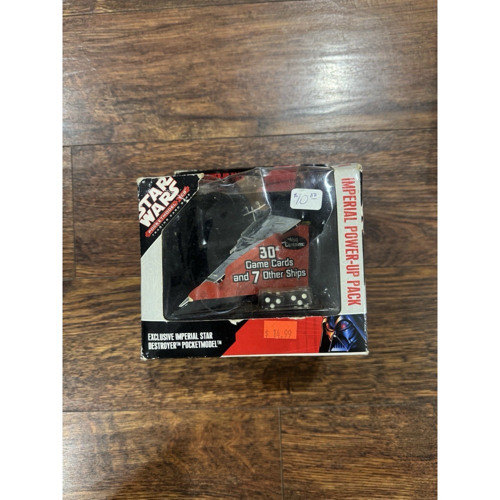 Star Wars Pocketmodel Imperial Power-Up Pack Star Destroyer Game DAMAGED BOX